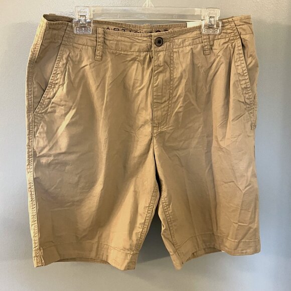Men’s Article 365 Khaki Shorts NWT Size 34 - Picture 1 of 7